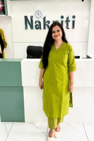 Pure handloom cotton coord set(2pc set)