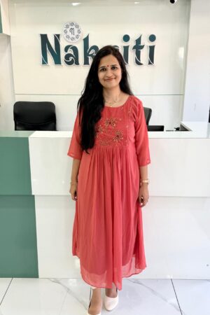 Georgette designer kurti