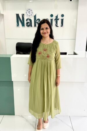 Georgette designer kurti