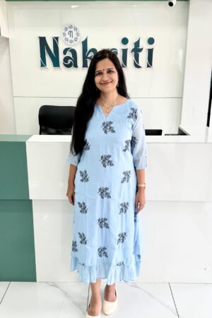 Georgette designer kurti