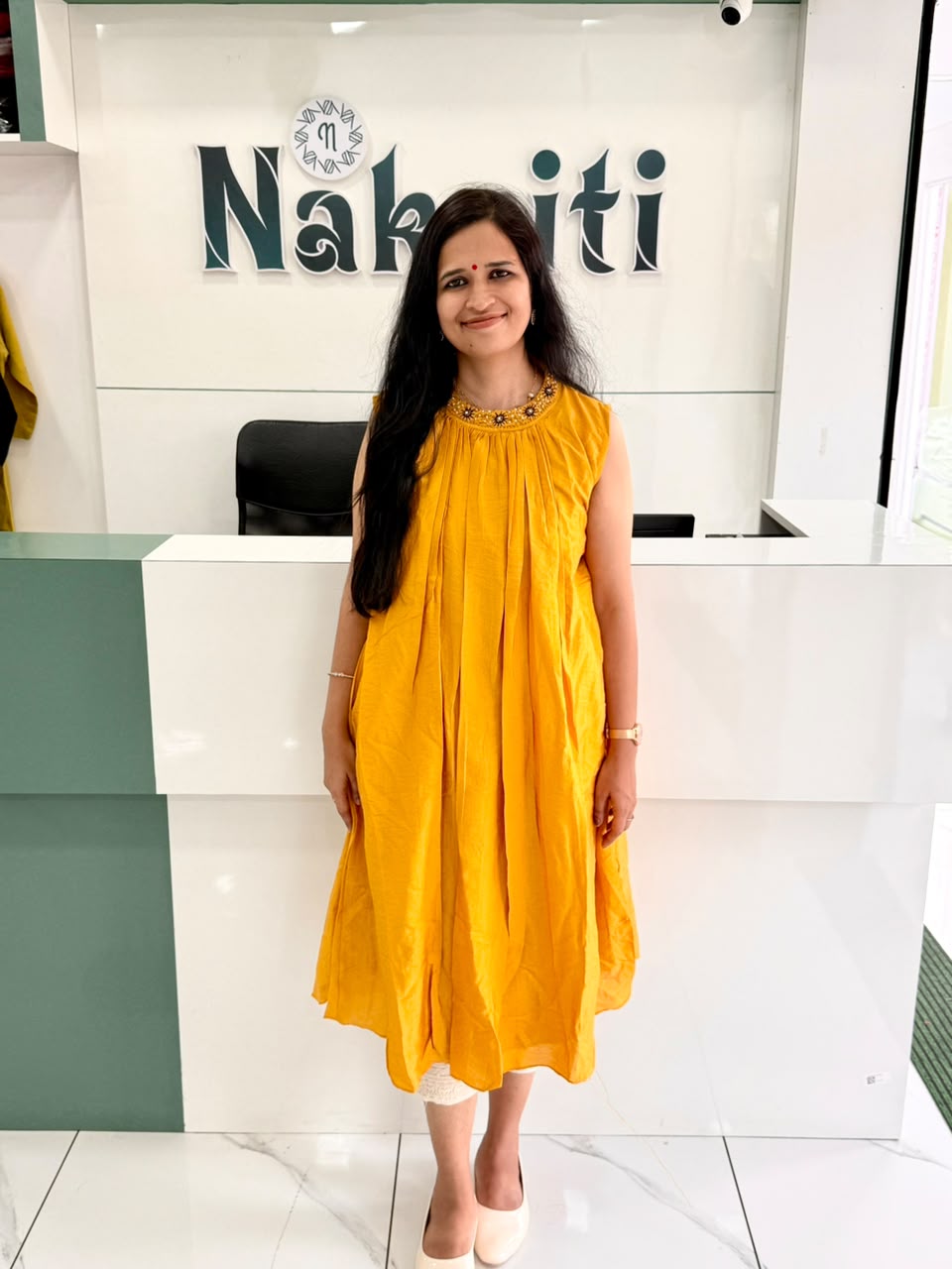 Georgette designer kurti