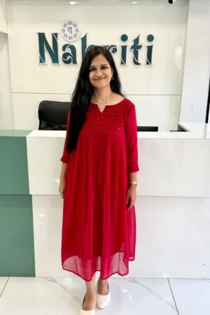 Georgette designer kurti