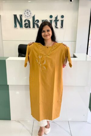Designer soft silk kurti