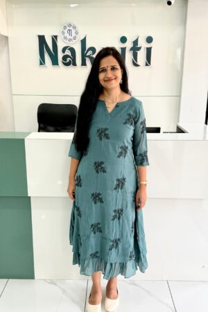 Georgette designer kurti