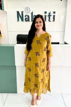 Georgette designer kurti