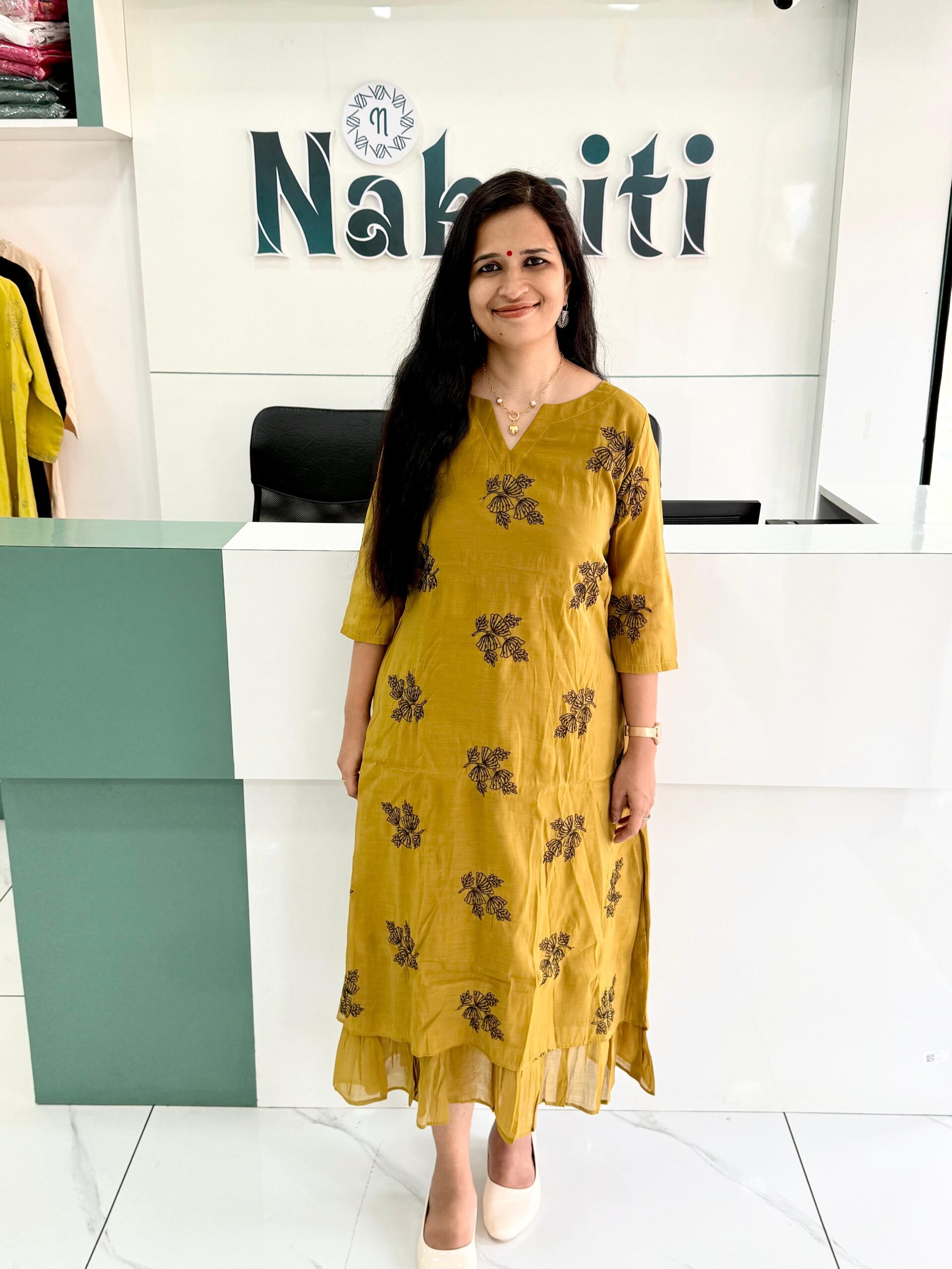 Georgette designer kurti